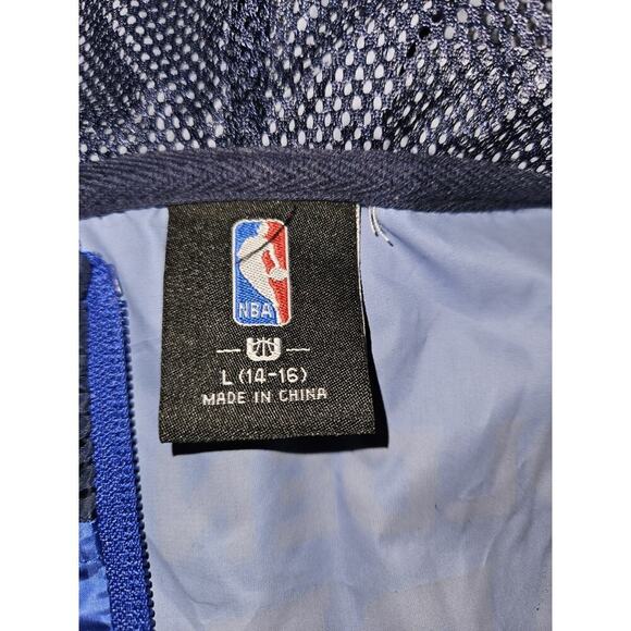 NBA Team Apparel Golden State Warriors Windbreaker Jacket YOUTH Large 14-16 - Picture 7 of 9
